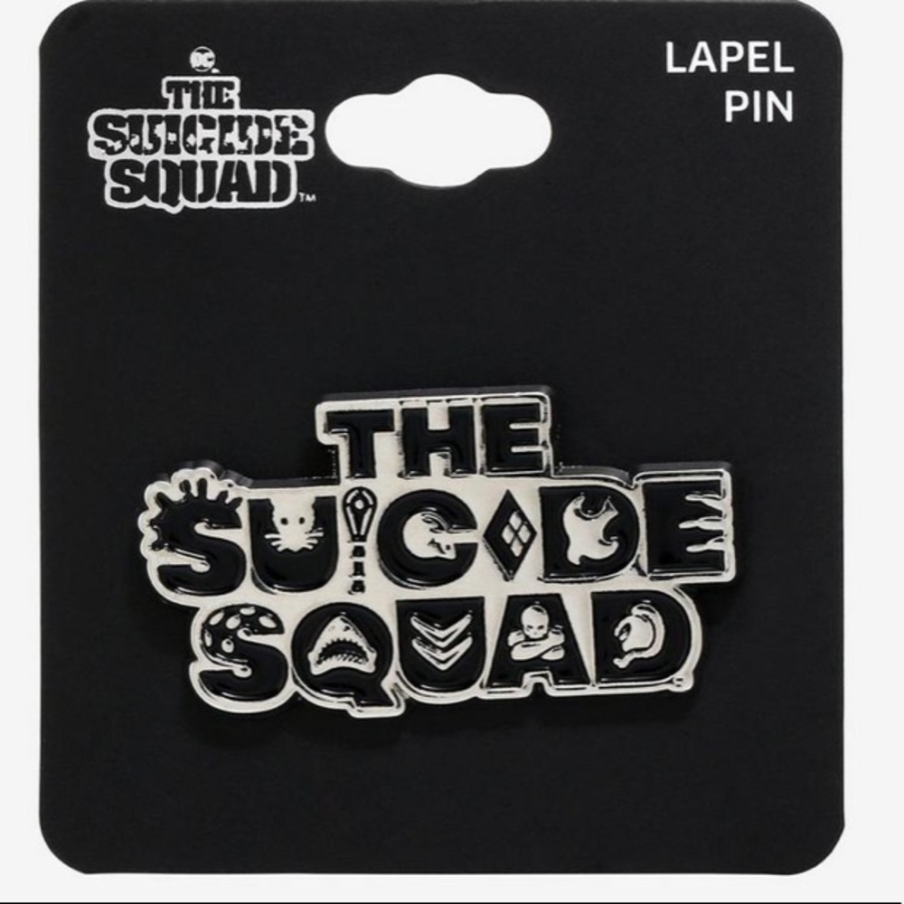 ❣️DC Comics The Suicide Squad Logo Enamel Pin - BoxLunch Exclusive❣️